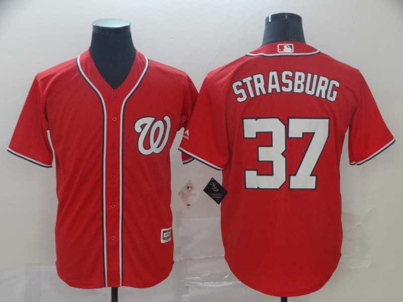 Nationals 37 Stephen Strasburg Red Cool Base Jersey,We sell and wholesale Nationals 37 Stephen Strasburg Red Cool Base Jersey on line form chian!